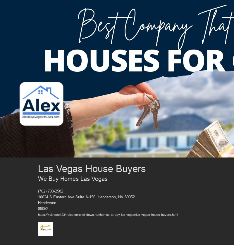 Are there companies that specialize in buying homes in Las Vegas for cash?